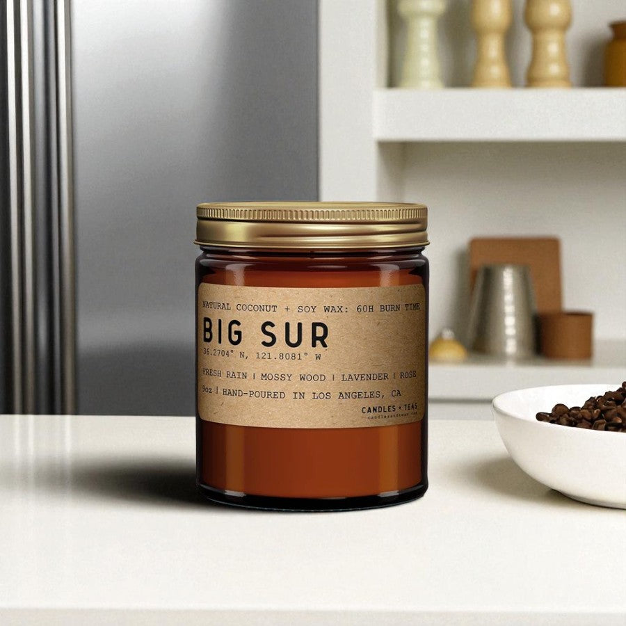 Tranquil Escape - Lavender & Eucalyptus Aromatherapy Candle for Stress Relief, Sleep & Mood Enhancement