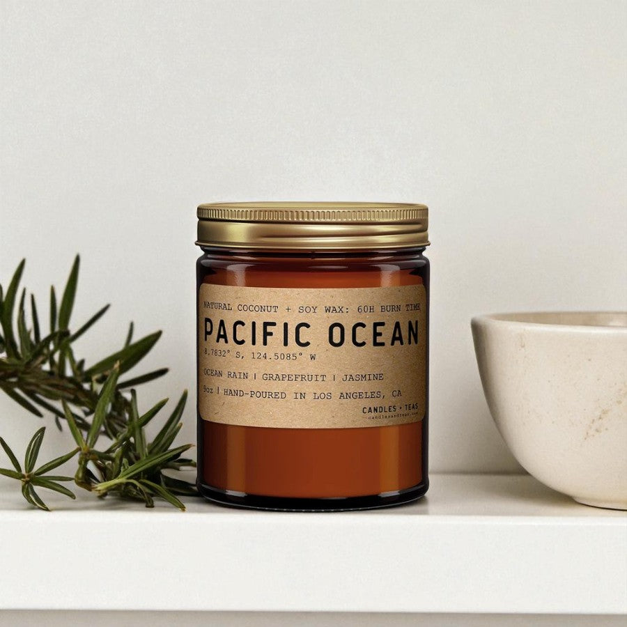 Tranquil Escape - Lavender & Eucalyptus Aromatherapy Candle for Stress Relief, Sleep & Mood Enhancement