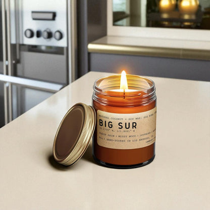 Tranquil Escape - Lavender & Eucalyptus Aromatherapy Candle for Stress Relief, Sleep & Mood Enhancement