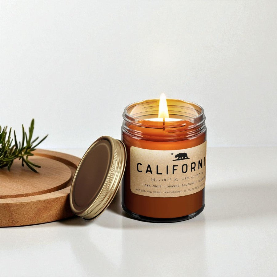 Serenity Aura - Lavender & Eucalyptus Aromatherapy Candle for Stress Relief, Sleep & Mood Boost